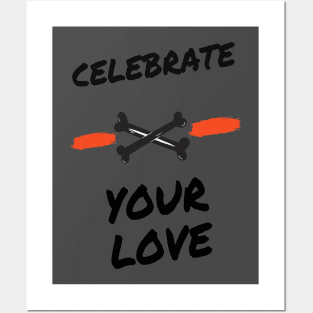 Celebrate Your Love with bones Posters and Art